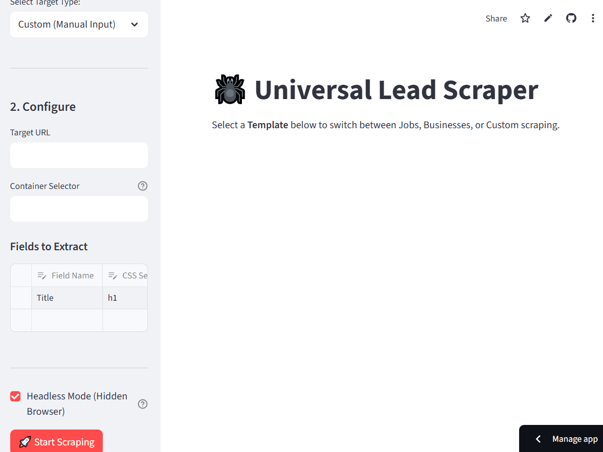 Lead Scraper